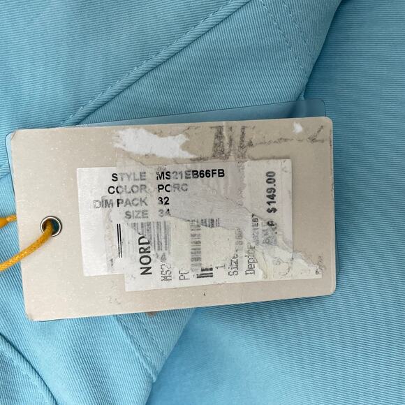 Peter Millar eb66 Performance Five Pocket Pant Blue Fade Men's Size 34/32 NWT - Picture 4 of 11